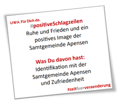 Ziele der UWA: Image und Zusammenarbeit